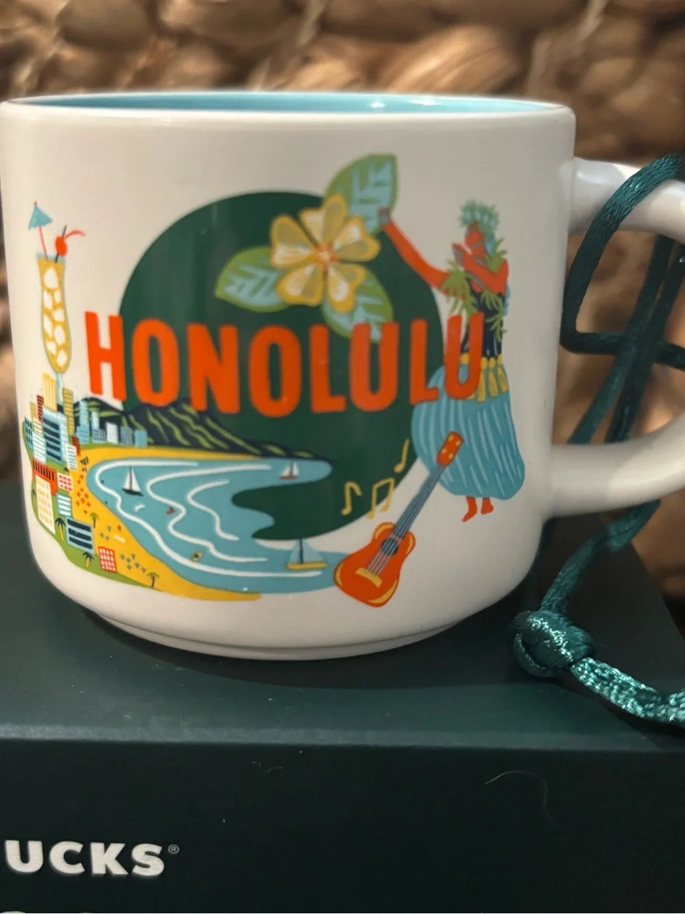 Starbucks Discovery Series Honolulu Oahu Hawaii Demitasse Mini Coffee Cup Mug